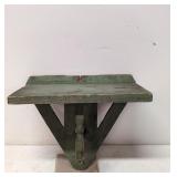 Vintage Folk Art Wall Shelf