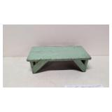 Antique Green Cricket Step Stool