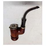 Vintage Algerion Briar Television Tobacco Pipe