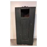 Primitive Green Corner Cabinet