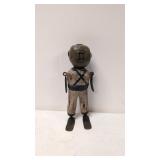 Vintage Folk Art Diver Ice Fishing decoy lure