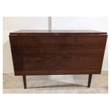 Antique solid Cherry drop side table
