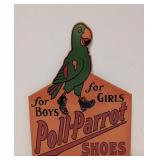 Poll - Parrot Shoes porcelain sign