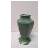 Vintage Trenton Tapeco Green vase