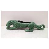 Vintage McCoy Green Panther Planter