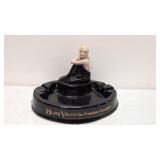 Vintage Black Velvet Whiskey Advertising Ashtray