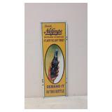 NuGrape Porcelain / Enameled sign