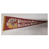 Vintage Ringling Bros. & Barnum & Bailey pennant