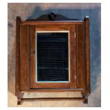 Antique Oak medicine Cabinet