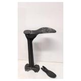 Antique L. S. Jersey Cast Iron Cobbler shoe mold