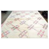 Antique Hand made pieced quilt