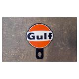 Gulf Motor oil Tag Topper