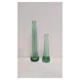 Two Coca Cola Syrup Test Bottles