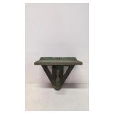 Vintage Green Folk Art small shelf