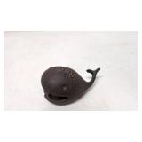 Vintage Cast Iron Weona Whale Ashtray