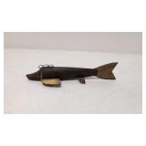 Antique Pike Spear Fishing Decoy / Lure