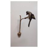 Vintage American Folk Art Bird on a branch
