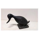 Antique cast iron duck door stop / garden item