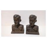 Vintage Verona Cast Iron Lindy Bookends