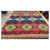 Vintage Native American Style Camp Blanket