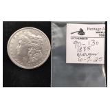 1885 Morgan Silver dollar