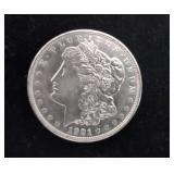 1921 - D Morgan Silver Dollar