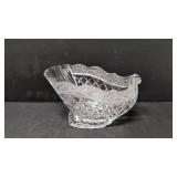Gorham Crystal Press cut sleigh