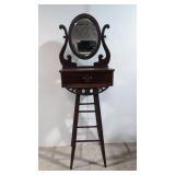 Vintage Mahogany Shaving Stand