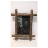 RARE ! Antique Black Americana Folk Art painting