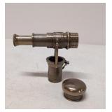 Vintage Brass Telescope walking cane topper