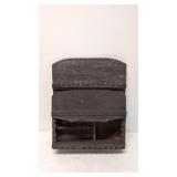 Antique Folk Art hanging Wall Shelf