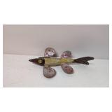 Vintage Folk Art Spear Fishing Fish Decoy