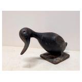 Antique Cast Iron Duck Doorstop
