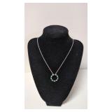 Emerald Circle Necklace