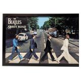 The Beatles Abbey Road Album Textured framed print