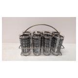 8 mid century modern Starlyte Madrid glasses