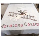 Vintage Chinelle Hop - A  Cassidy bedspread