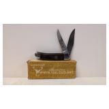 White Tail Cutlery two blade pocket knife