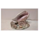 Vintage Sea Shell TV lamp