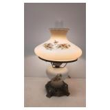 Vintage Floral Hurricane lamp