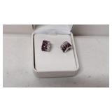 Amethyst designer earrings