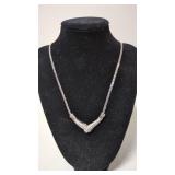 Diamond dinner necklace
