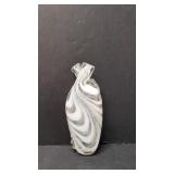 Antique Nailsea Art Glass double Gemel flask