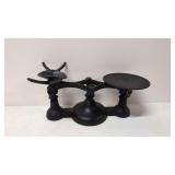 Vintage cast iron balance scales