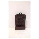 Keen Kutter Cast Iron Match Holder