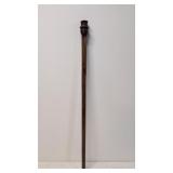 Folk Art Carved Black Americana walking stick