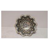 Nippon Moriage Beaded hand painted bowl