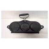 Antique 1878 Highland Foundry cast iron griddle