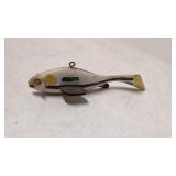 Vintage Folk Art Carved wood Ice Fishing decoy