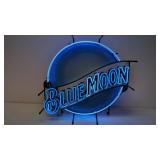Blue Moon Neon Sign
